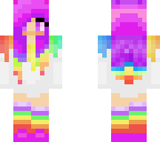 rainbow galaxy girl