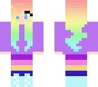 rainbow girl