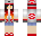 red haired trainer girl