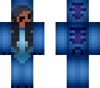 blue african american stitch