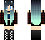 blue black ombre