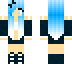 blue girl