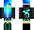 blue girl