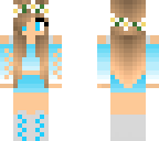 blue girl