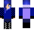 blue hair