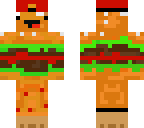 derp burger with hat and timbs