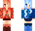 fire and water girl