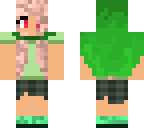 green hooded