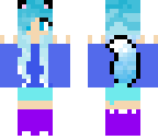 ice girl wolf
