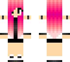 pink hair girl