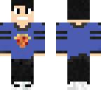 pizza blue sweater