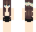 skirt and eyes