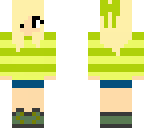 undertale light chartreuse soul child aka courtesy