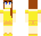yellow outfit
