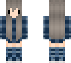 cute blue plad