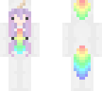 kawaii chibi rainbow unicorn