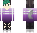purple wolf boy