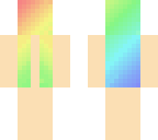 rainbow hair template