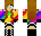 tie dye girl