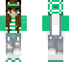 mint cat girl