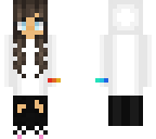 polar girl-my skin in minecraft