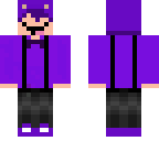 purple mans with bowtie