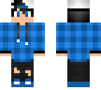 blue flannel - boy edition