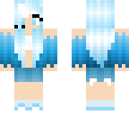 blue woman