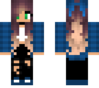 checkered blue
