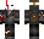more blood under the mask