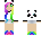 rainbow panda recreated