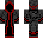 red cloaked demon