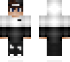 white and black hoodie