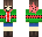apple frisk with melon's jacket