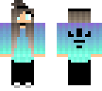 blue girl