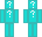 blue lucky block man