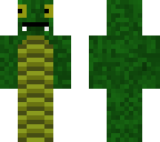 derpy green snake