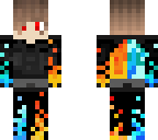 fiery goth boy