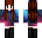 galaxy dress with pirate boots
