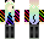neon kawaii cat