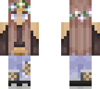 new skin w flower crown