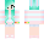 pastel bunny girl