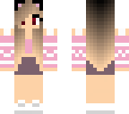 pink cat girl