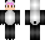 pink hair panda boy