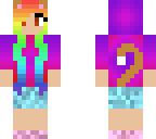rainbow girl