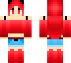 red cat girl