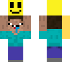 steve is holding a smile