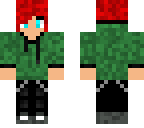 travis with red hair
