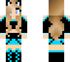updated blue cat girl