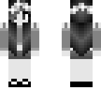 black and white